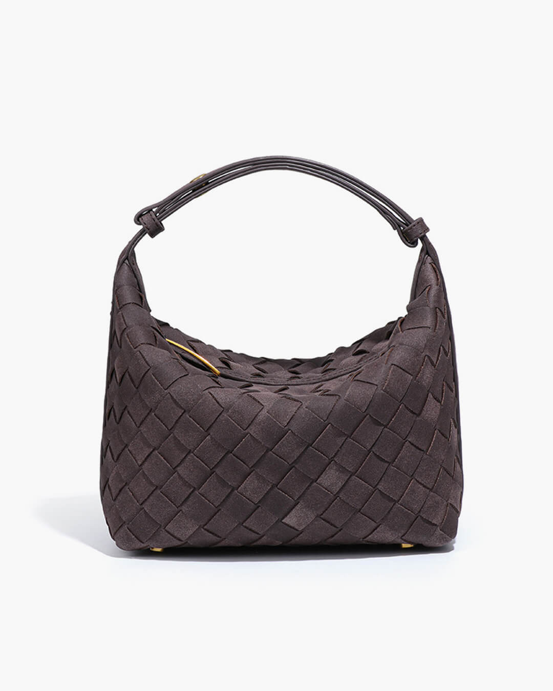 Mica Braided Suede Leather Bag