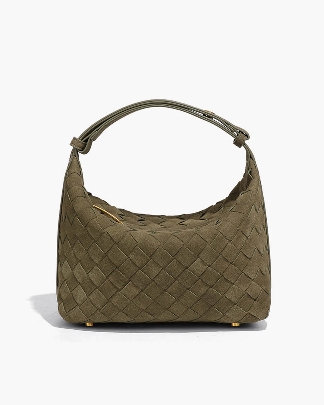 Mica Braided Suede Leather Bag
