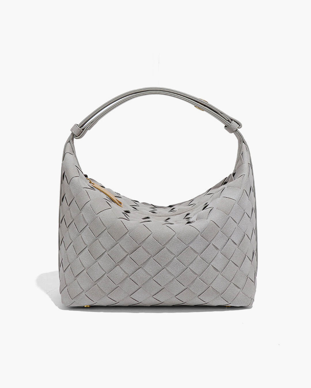 Mica Braided Suede Leather Bag
