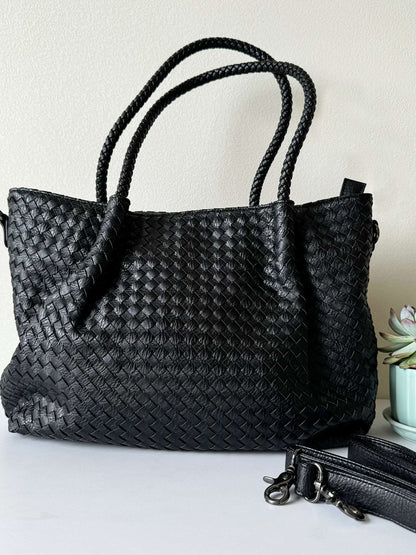 Natalie Geflochtene Tasche XL
