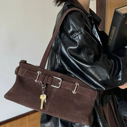 Nora Vegane Wildledertasche