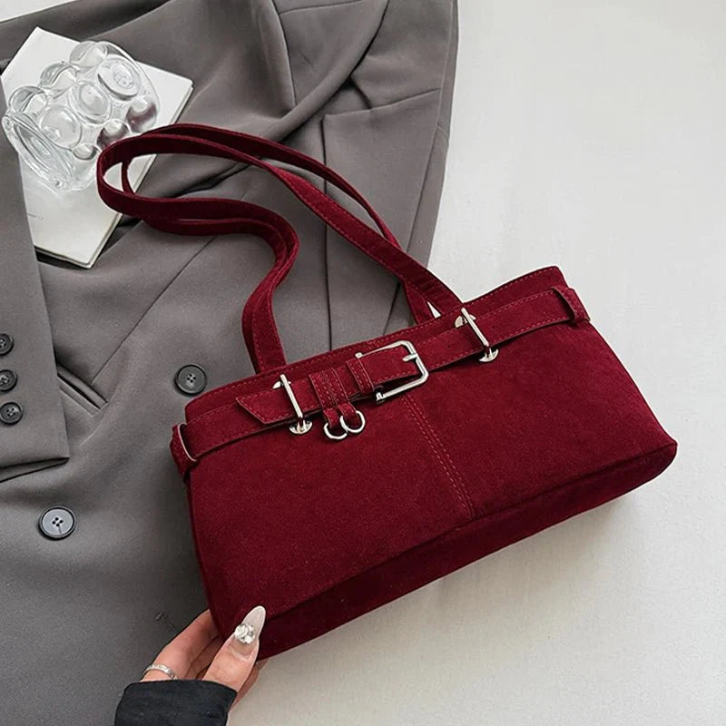 Nora Vegane Wildledertasche