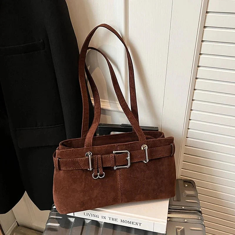 Nora Vegane Wildledertasche