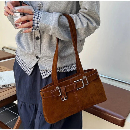 Nora Vegane Wildledertasche