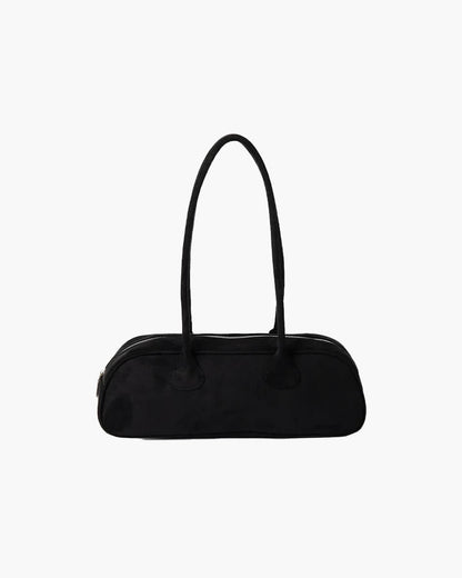 Pauleen Baguette Wildleder Tasche