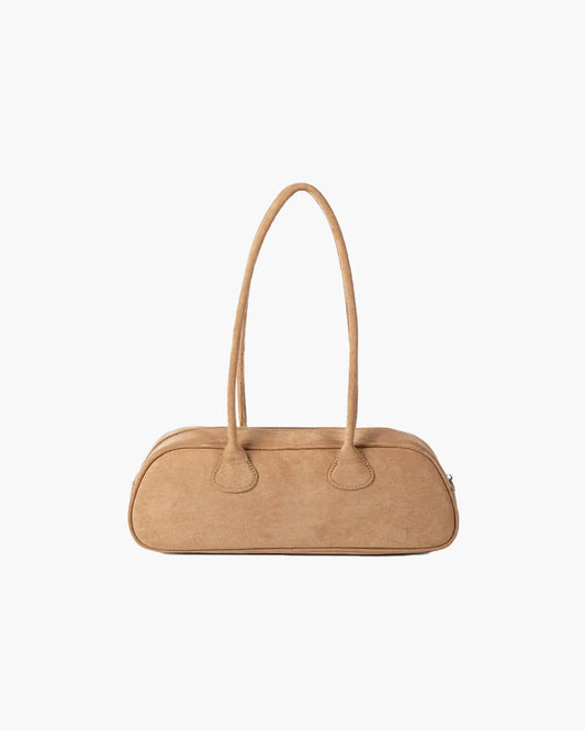 Pauleen Baguette Wildleder Tasche