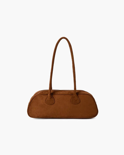 Pauleen Baguette Wildleder Tasche