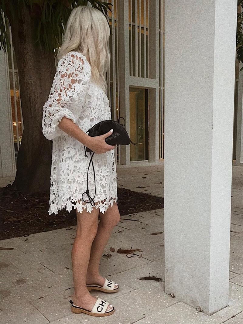 Rachel Geflochtene Tasche