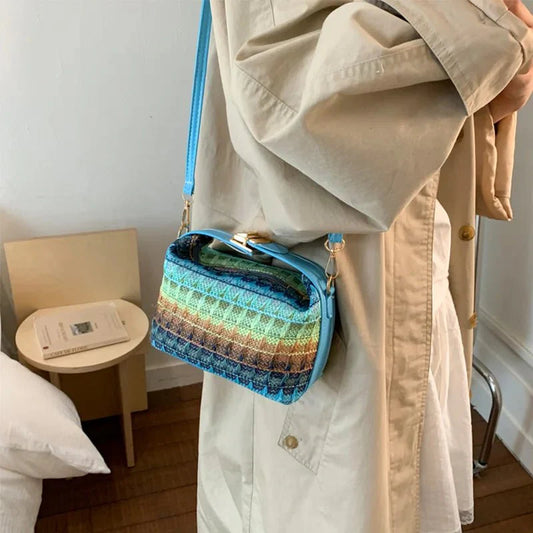 Raphaela Geflochtene Raffia-Sling-Bag