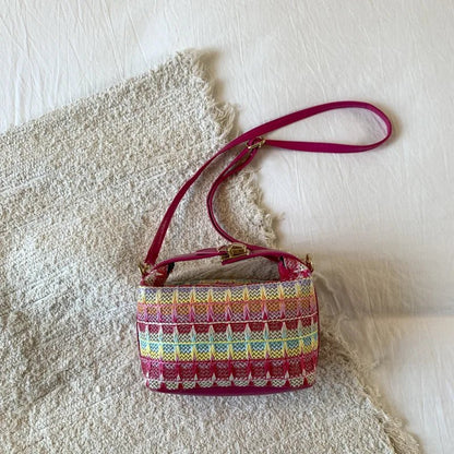 Raphaela Geflochtene Raffia-Sling-Bag