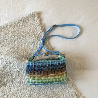 Raphaela Geflochtene Raffia-Sling-Bag