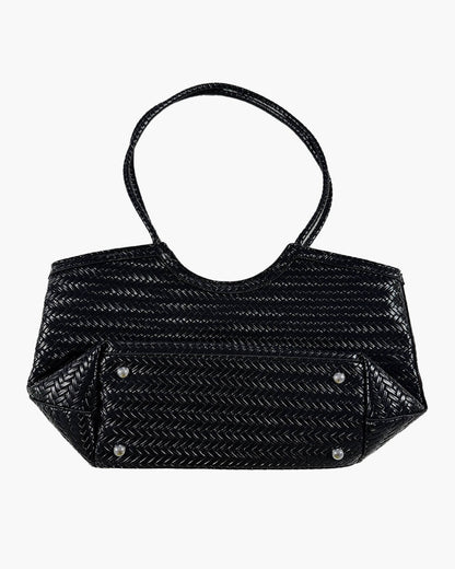 Rica Geflochtene Tasche aus Kunstleder