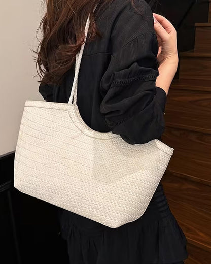 Rica Geflochtene Tasche aus Kunstleder