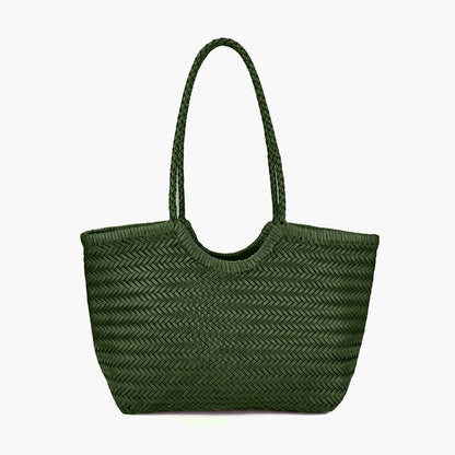 Rica Geflochtene Tasche aus Kunstleder