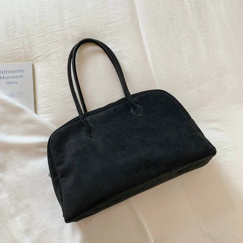 Sandra Wildleder-Tote-Bag