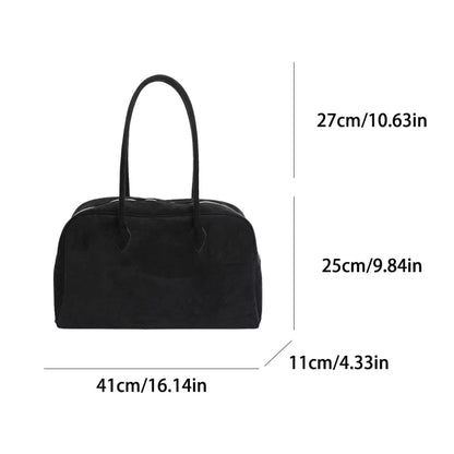 Sandra Wildleder-Tote-Bag