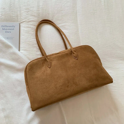 Sandra Wildleder-Tote-Bag