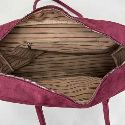 Sandra Wildleder-Tote-Bag