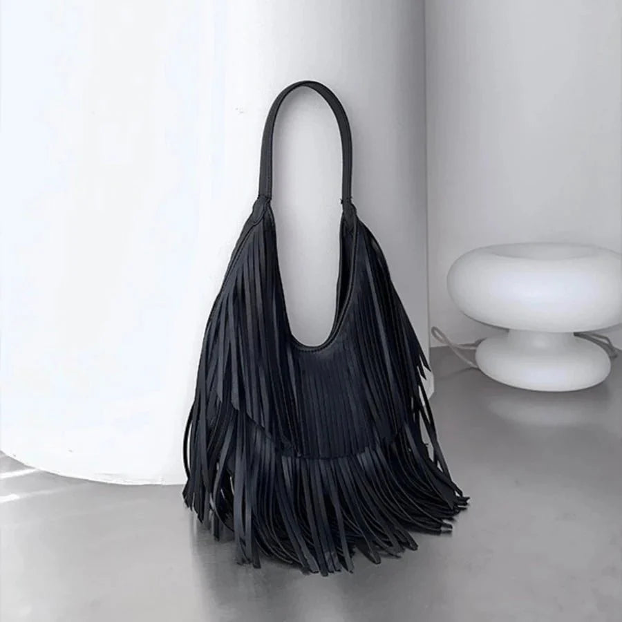Tatiana Tasseled Hobo Tasche