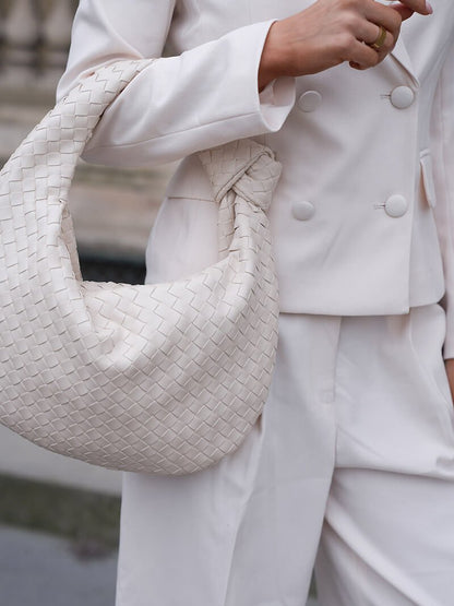 Medium woven Tasche
