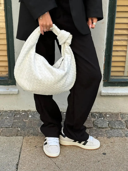 Medium woven Tasche