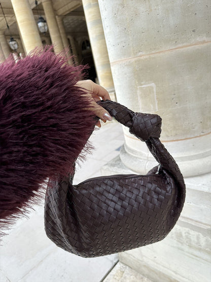 Medium woven Tasche
