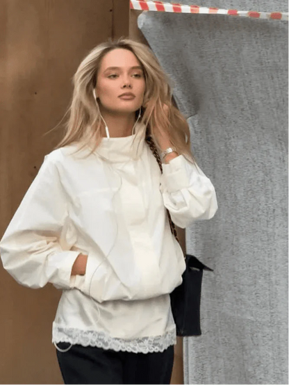 Bianca Hooded Waterproof Bomber Jacket