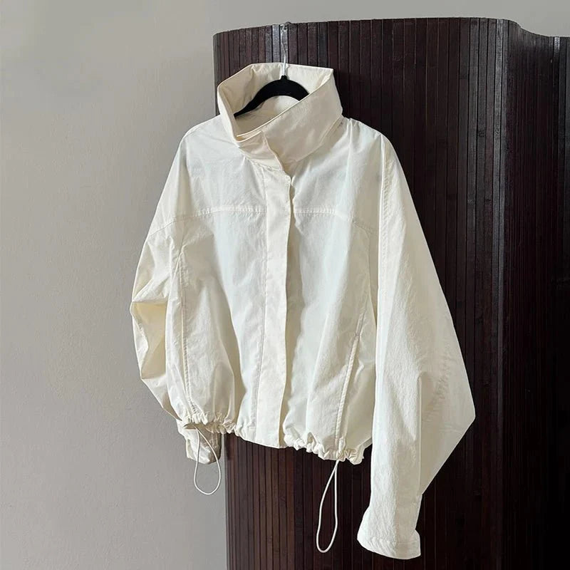 Bianca Hooded Waterproof Bomber Jacket