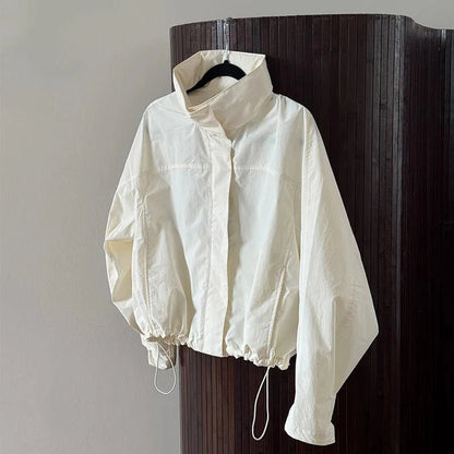 Bianca Hooded Waterproof Bomber Jacket