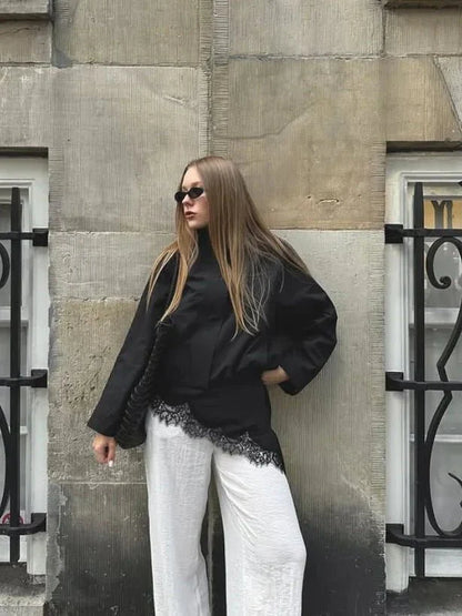Bianca Hooded Waterproof Bomber Jacket