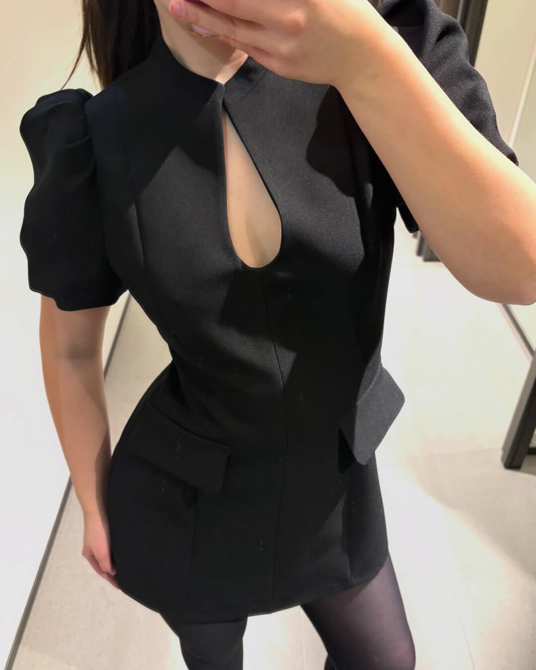 July Puff Sleeve Mini Dress