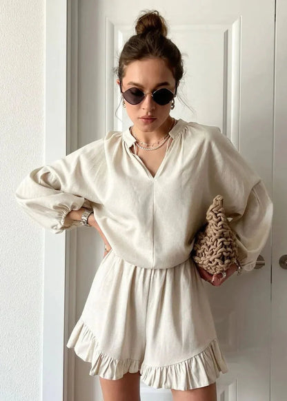 Beatrice Baumwoll-Loungewear-Set
