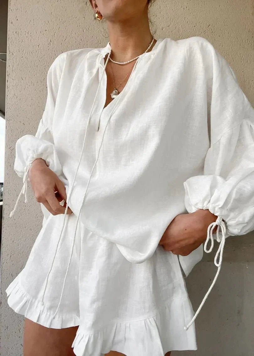 Beatrice Baumwoll-Loungewear-Set