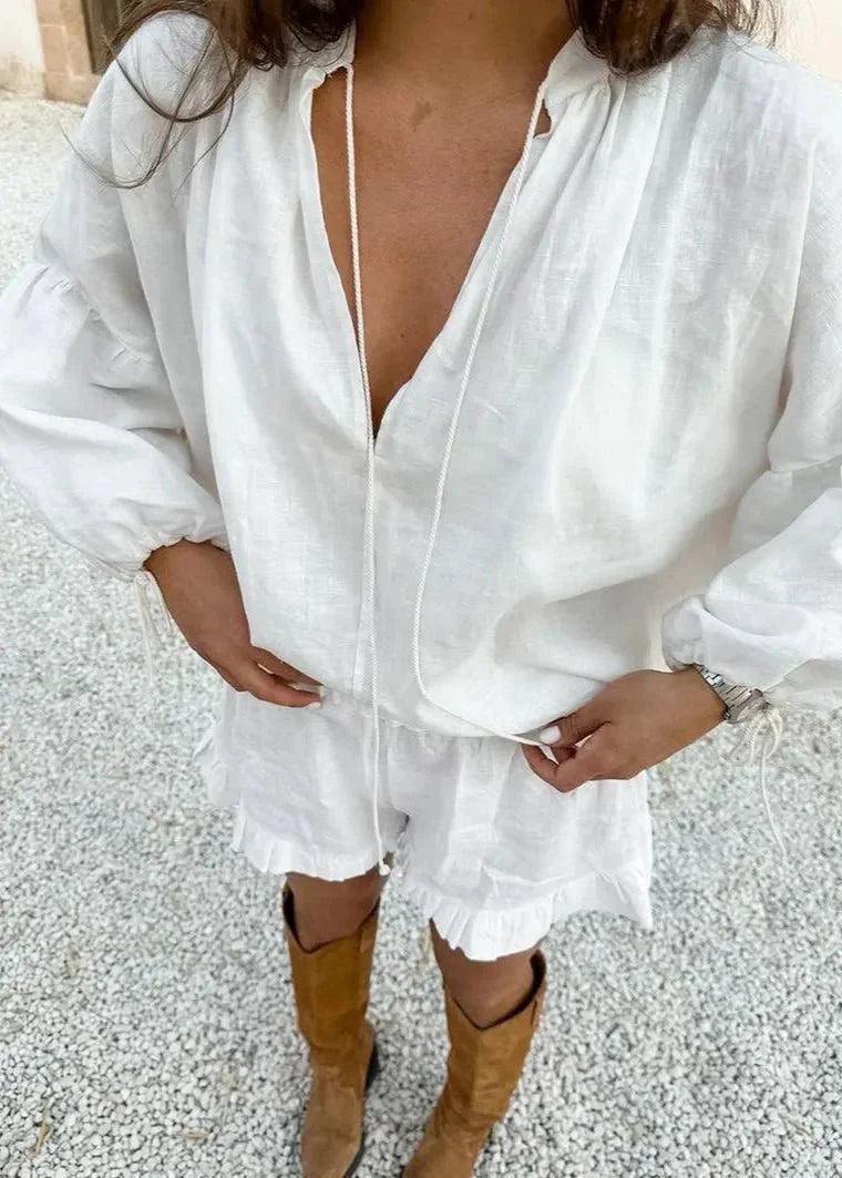 Beatrice Baumwoll-Loungewear-Set