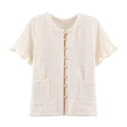 Beatrice Strick-Top & Faltenrock-Set