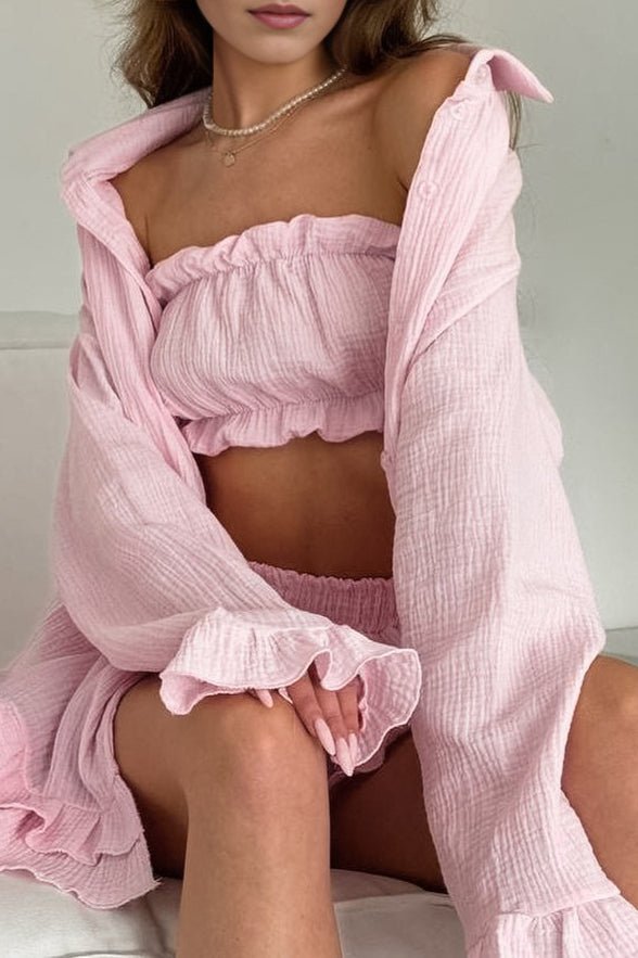 Brielle Three-Piece Ruffle Set