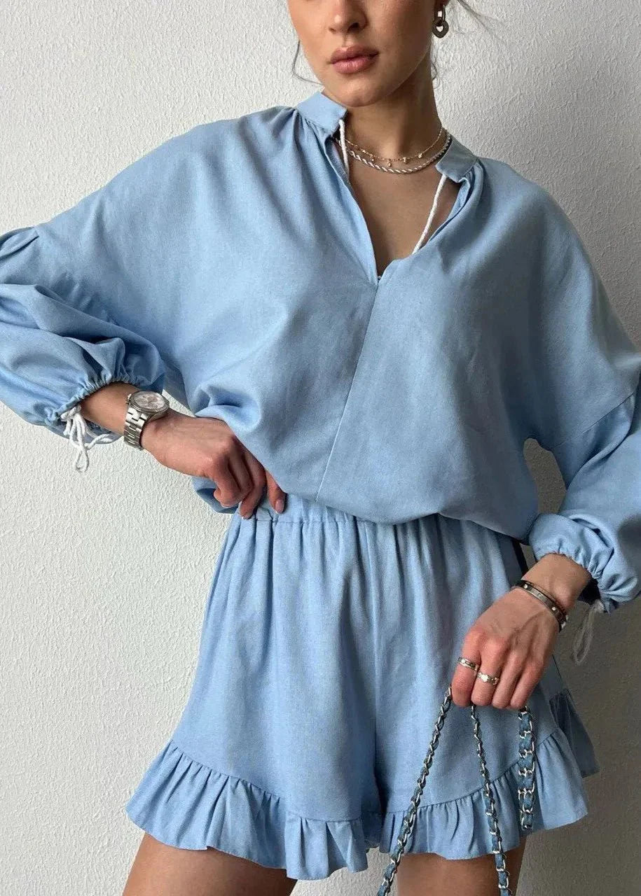 Azure Loungewear-Set