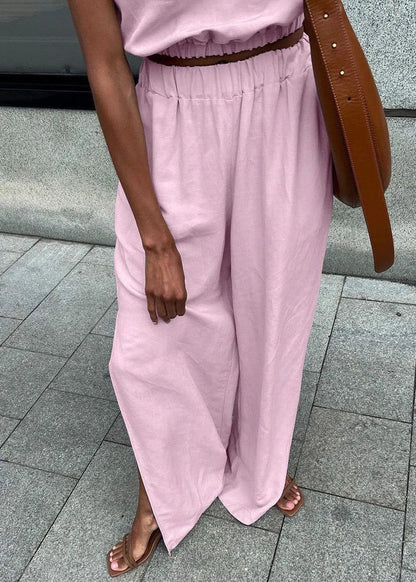 Celeste Wide-Leg Palazzo-Set