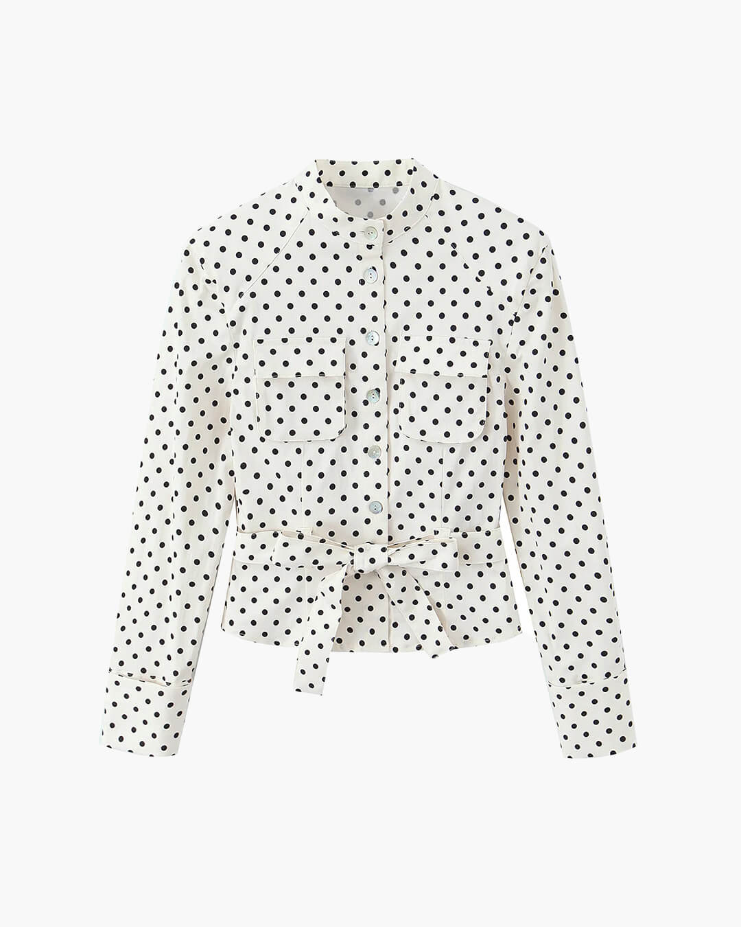 Cherry Punktjacke & Caprihosen-Set