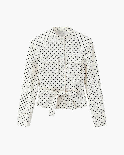 Cherry Punktjacke & Caprihosen-Set