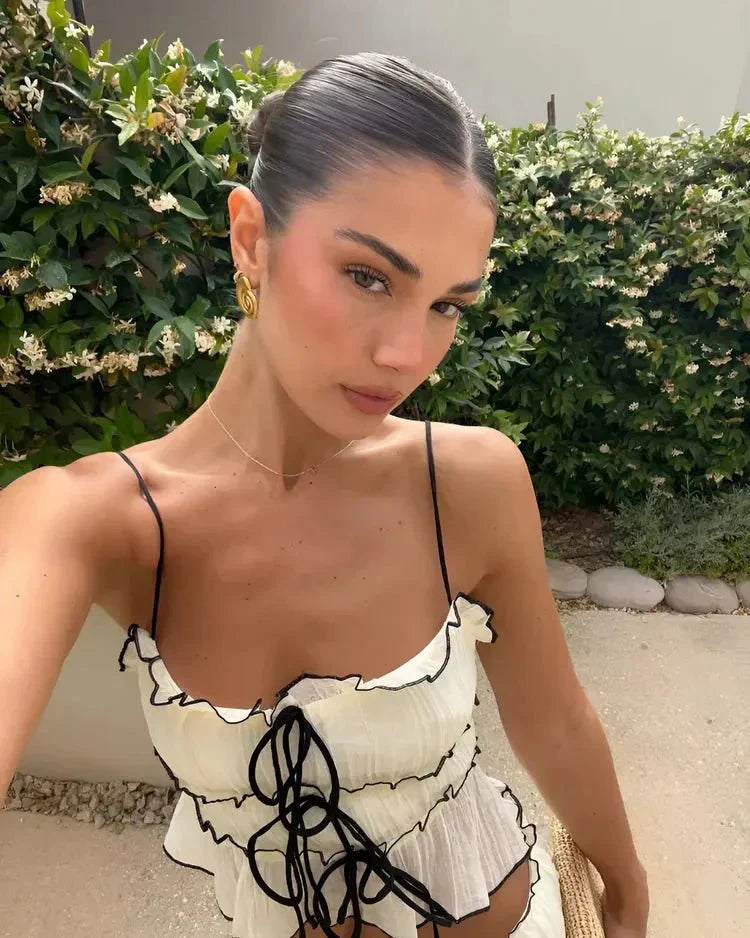 Sophia Charmantes Rock- und Top-Set