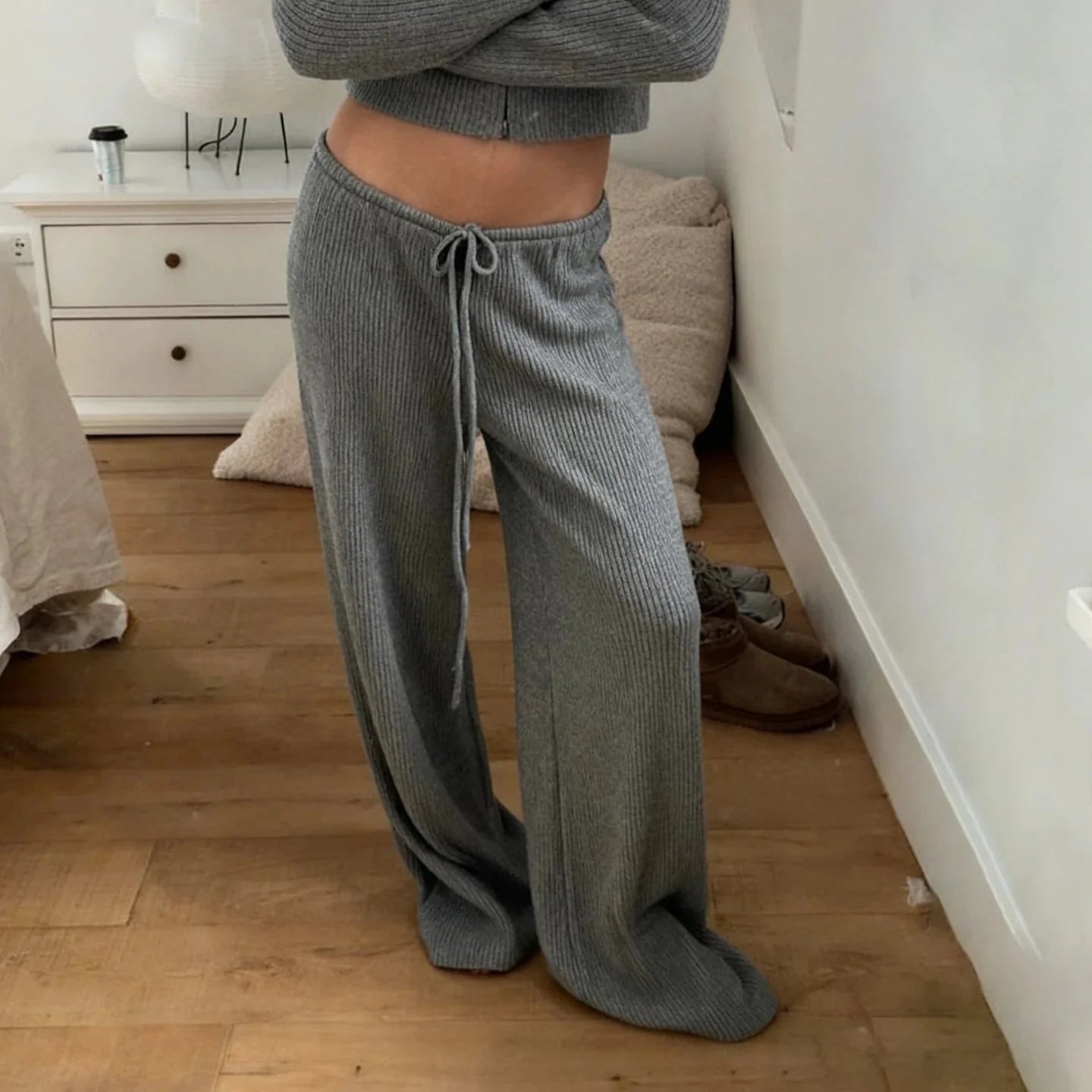 Lorena Strick-Loungehose