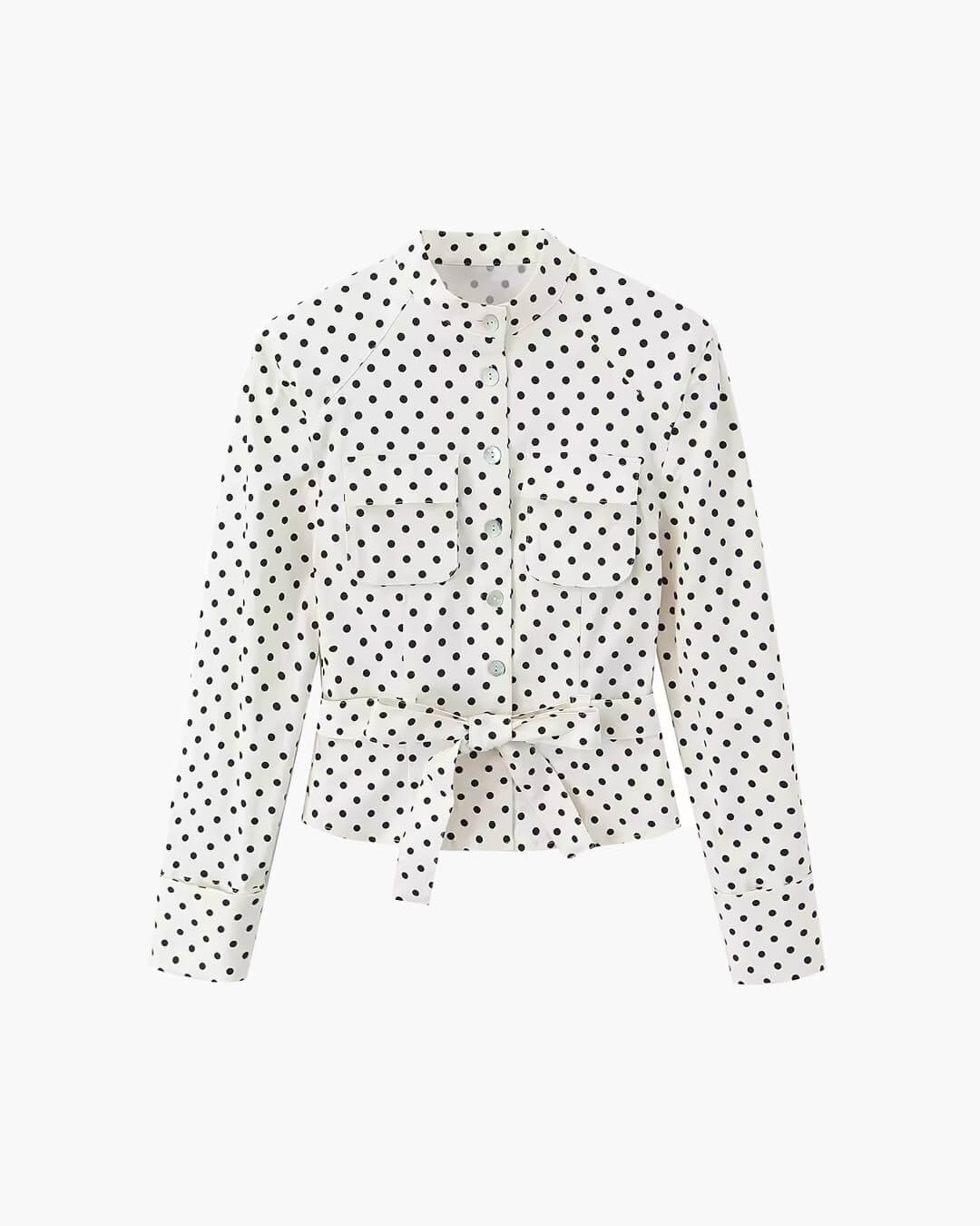 Jia Polka Dot High-Waist Hosen-Set