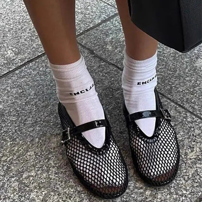 Hadley Mesh Ballerinas
