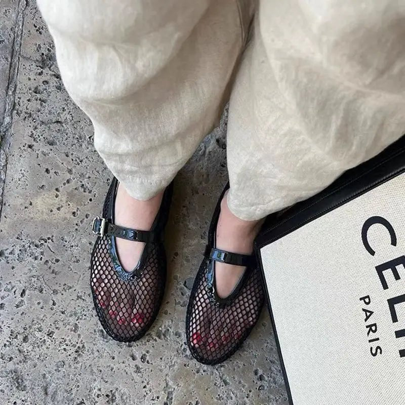 Hadley Mesh Ballerinas