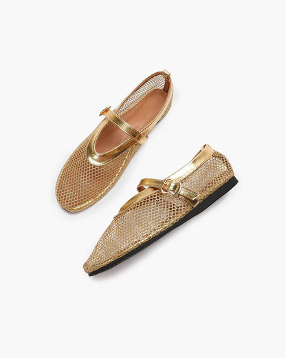 Hadley Mesh Ballerinas