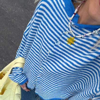 Sofia Striped Cardigan