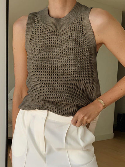 Jamilla Rippstrick-Tanktop