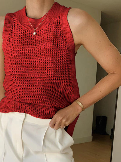 Jamilla Rippstrick-Tanktop