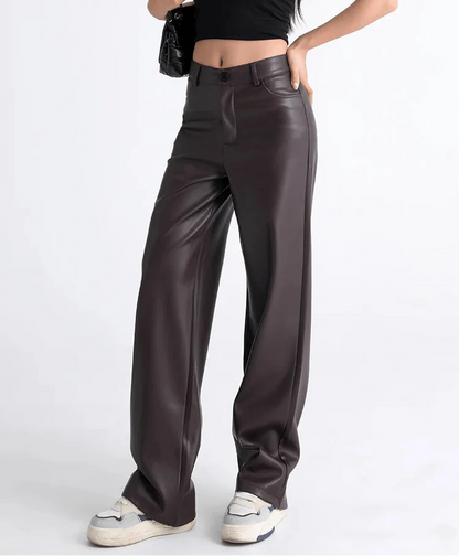 Giselle High Waist Lederhose